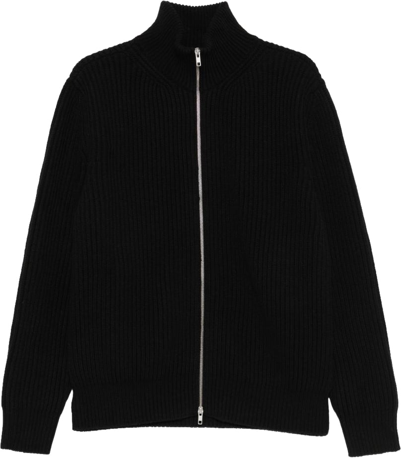 Maison Margiela Coats Black Zwart