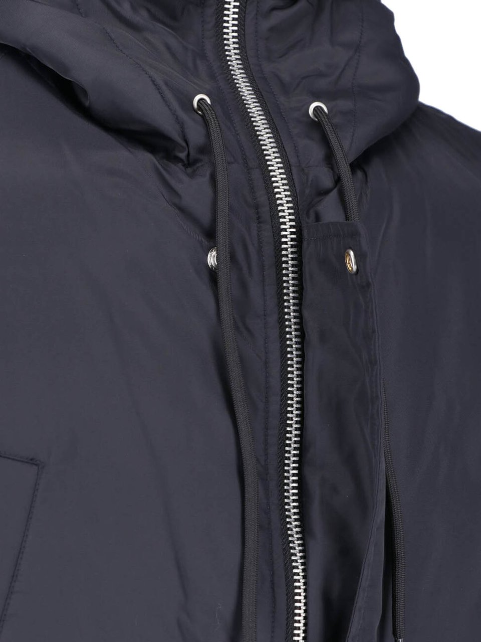 Maison Margiela Coats Black Zwart
