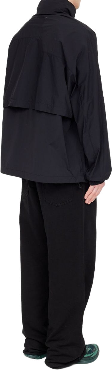 Maison Margiela Coats Black Zwart