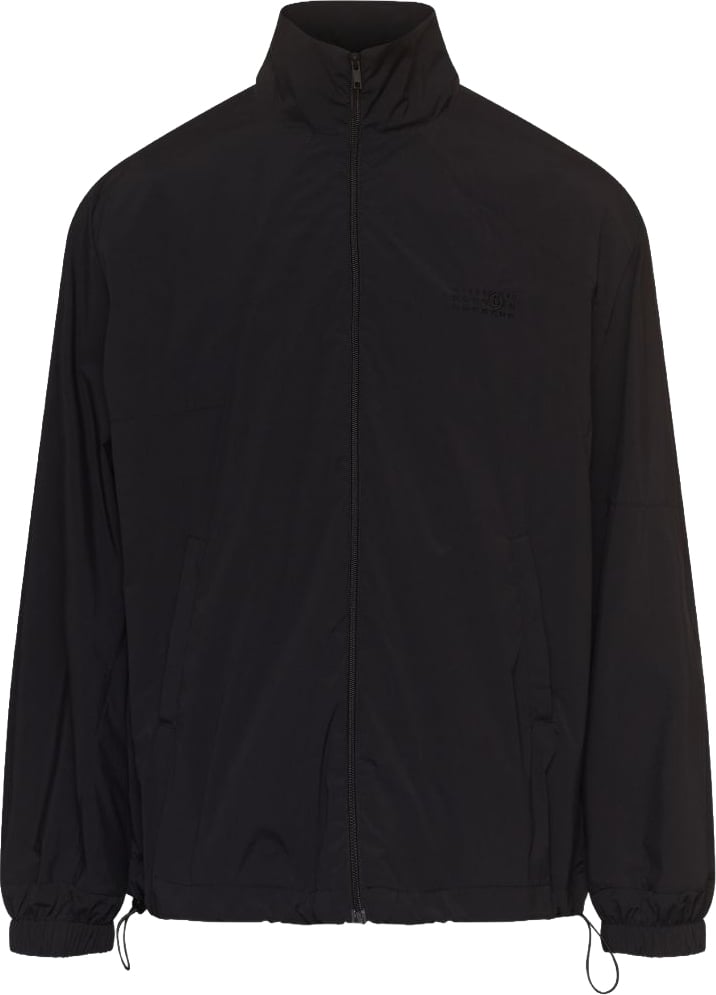 Maison Margiela Coats Black Zwart