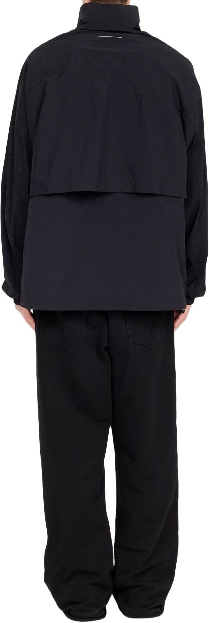 Maison Margiela Coats Black Zwart