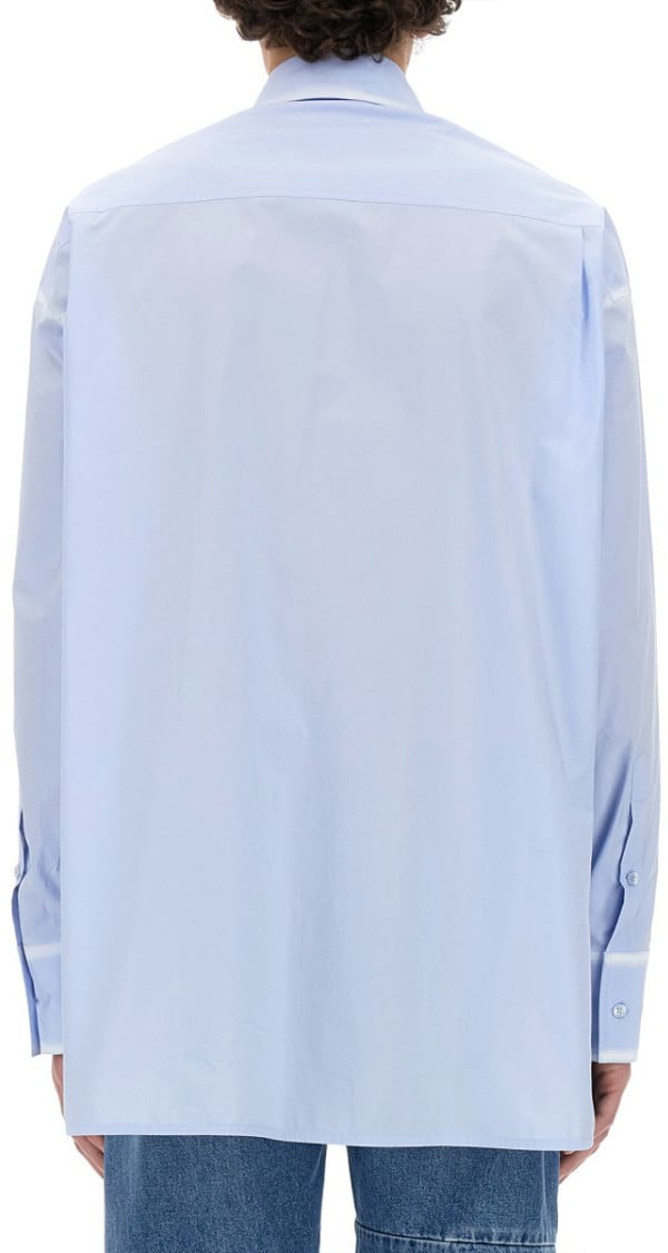Maison Margiela Oversize Fit Shirt Blauw
