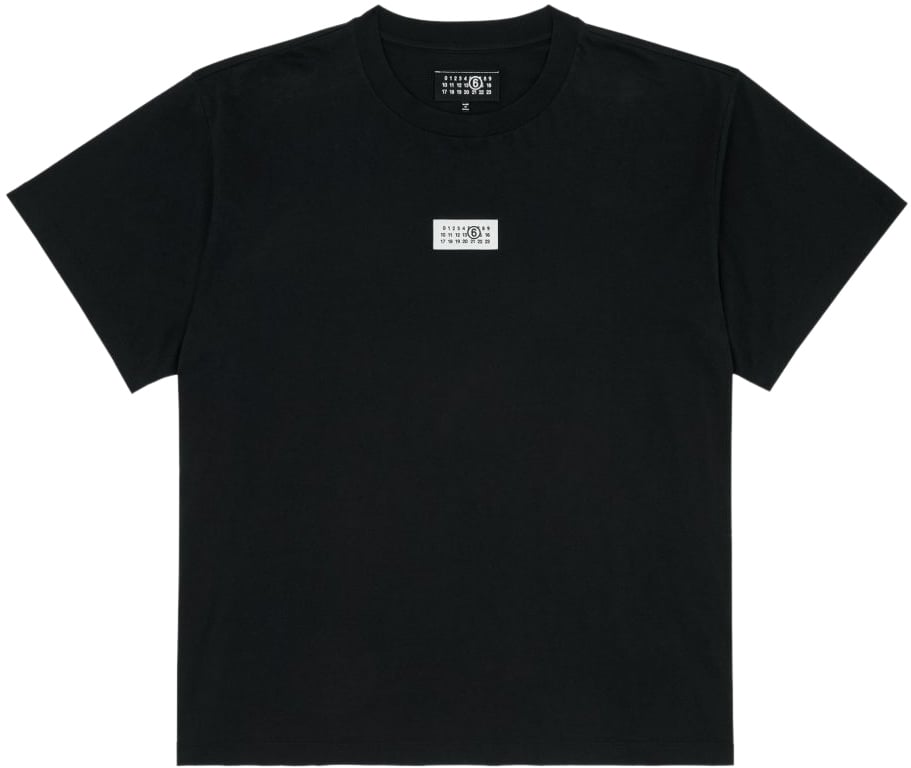 Maison Margiela T-Shirts And Polos Black Zwart