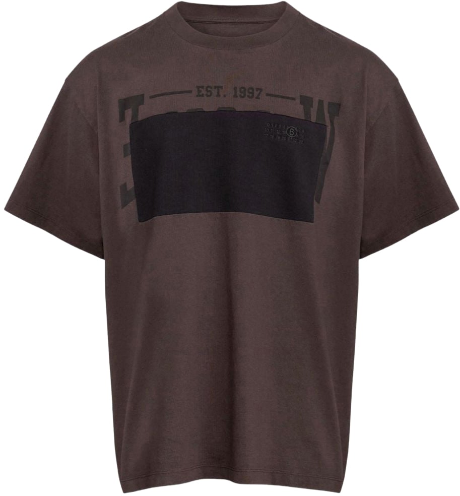 Maison Margiela Mm6 Maison Margiela T-shirt E Polo Marrone Bruin