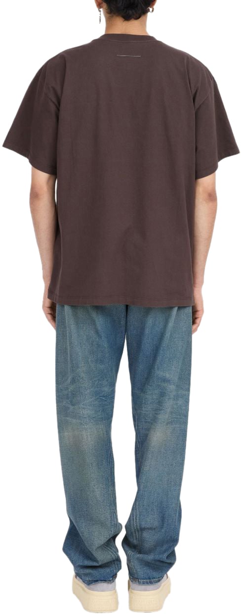 Maison Margiela Mm6 Maison Margiela T-shirt E Polo Marrone Bruin