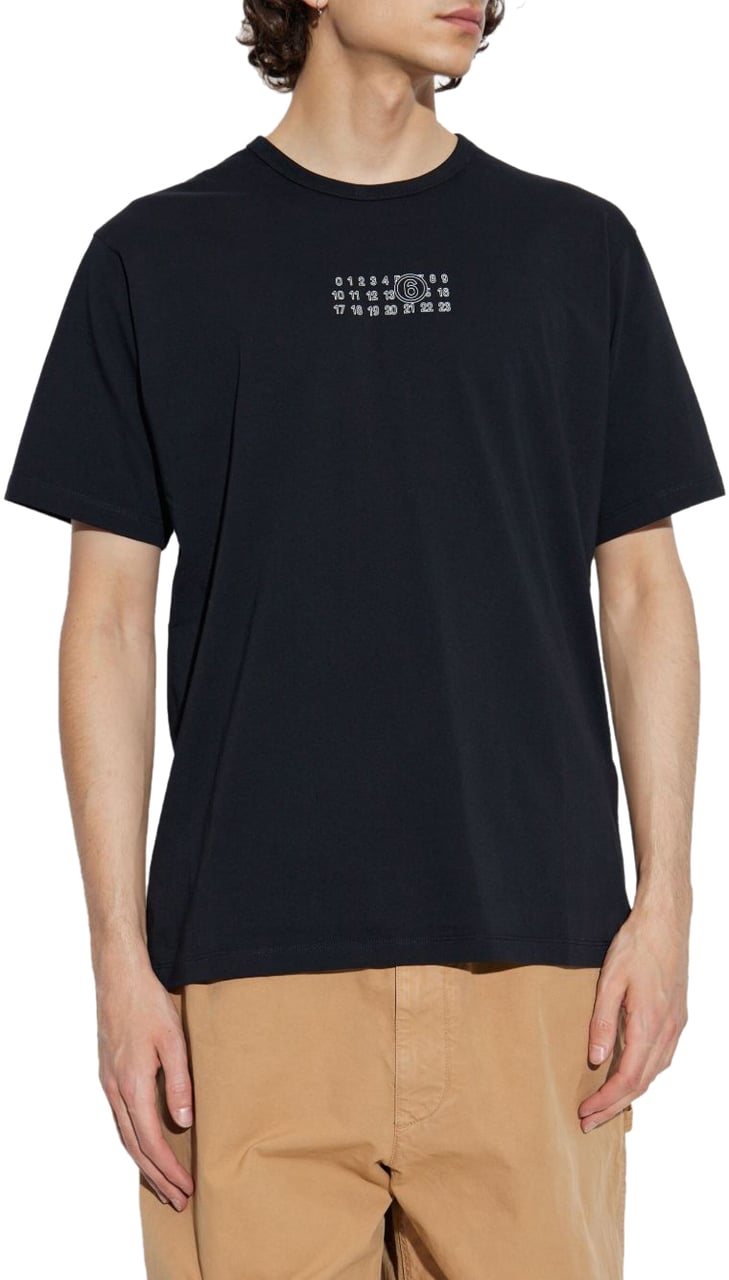 Maison Margiela T-Shirts And Polos Black Zwart