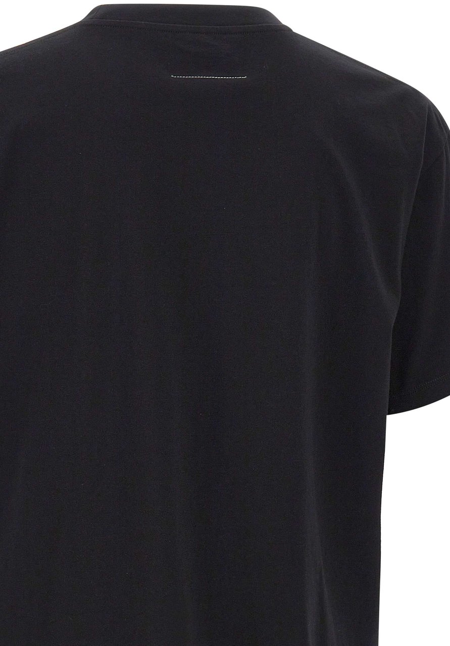 Maison Margiela T-Shirts And Polos Black Zwart