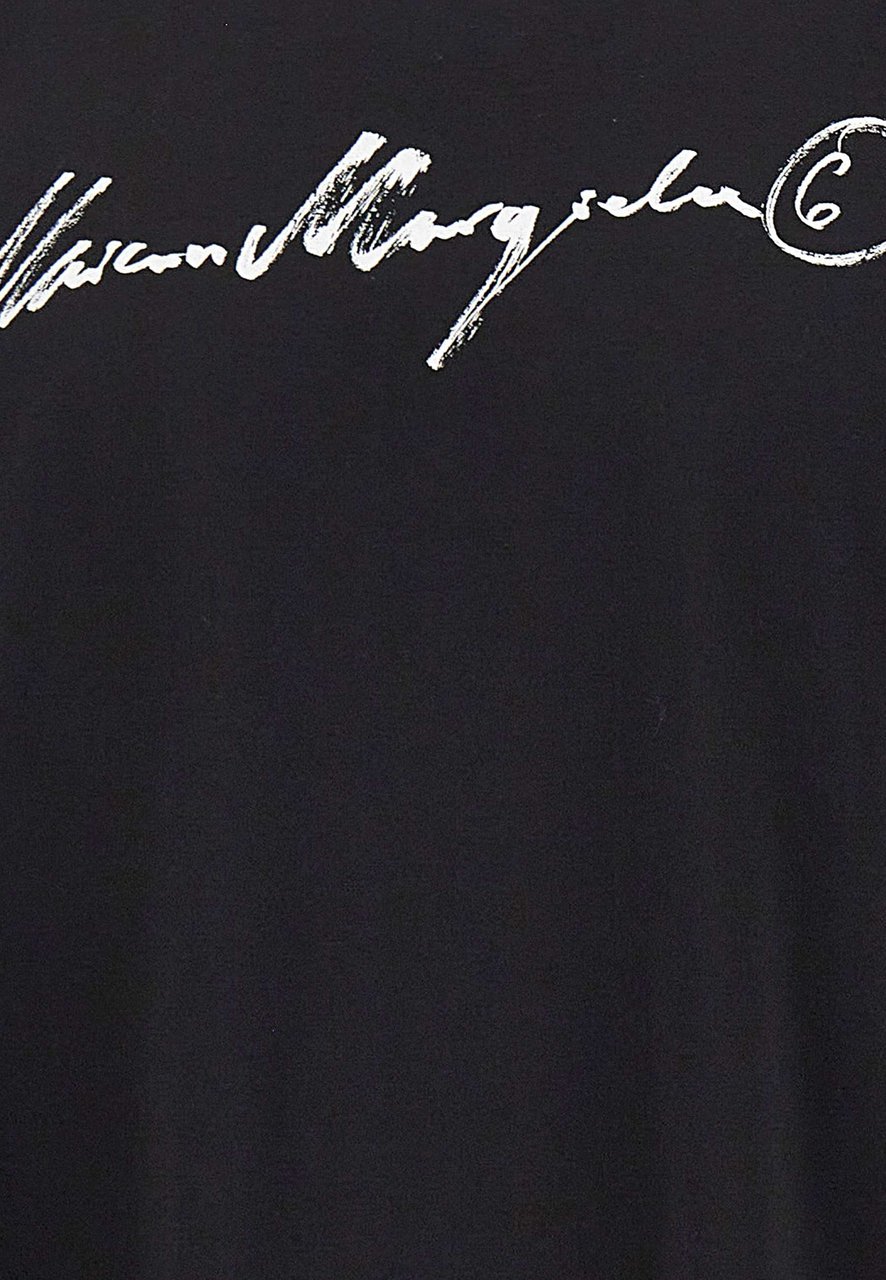 Maison Margiela T-Shirts And Polos Black Zwart