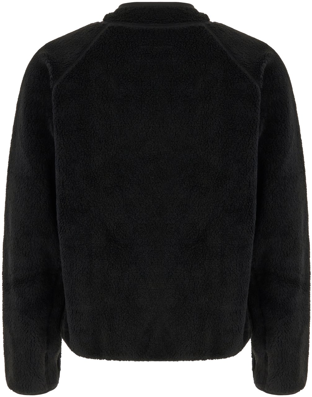 Maison Margiela Mm6 Black polyester sweatshirt Zwart