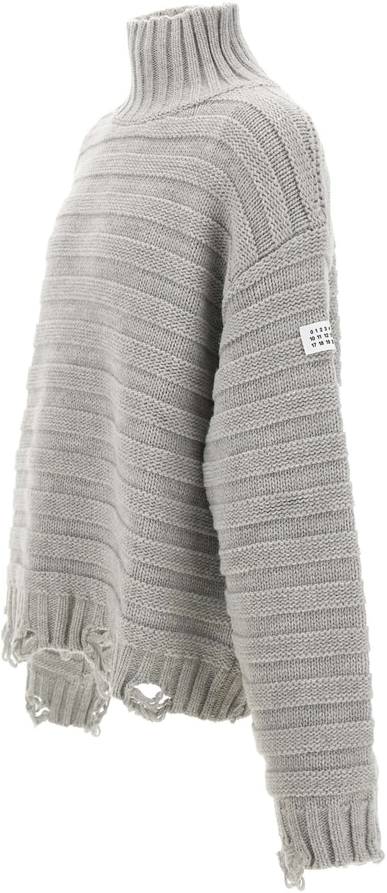 Maison Margiela Sweaters Grey Grijs