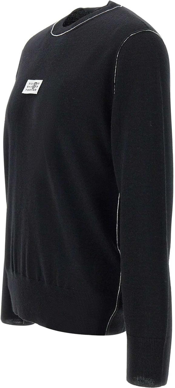 Maison Margiela Sweaters Black Zwart