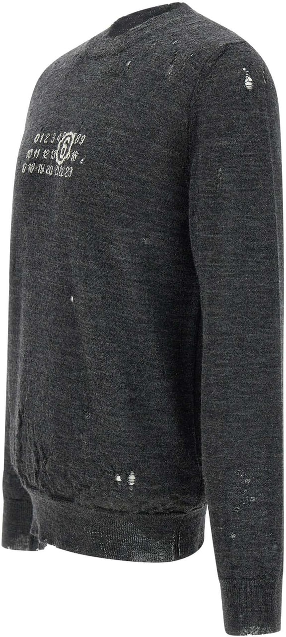 Maison Margiela Sweaters Grey Grijs