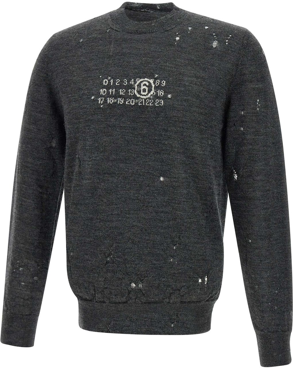 Maison Margiela Sweaters Grey Grijs