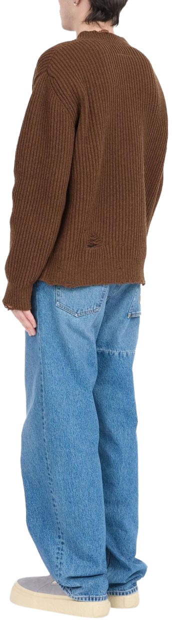 Maison Margiela Sweaters Brown Bruin