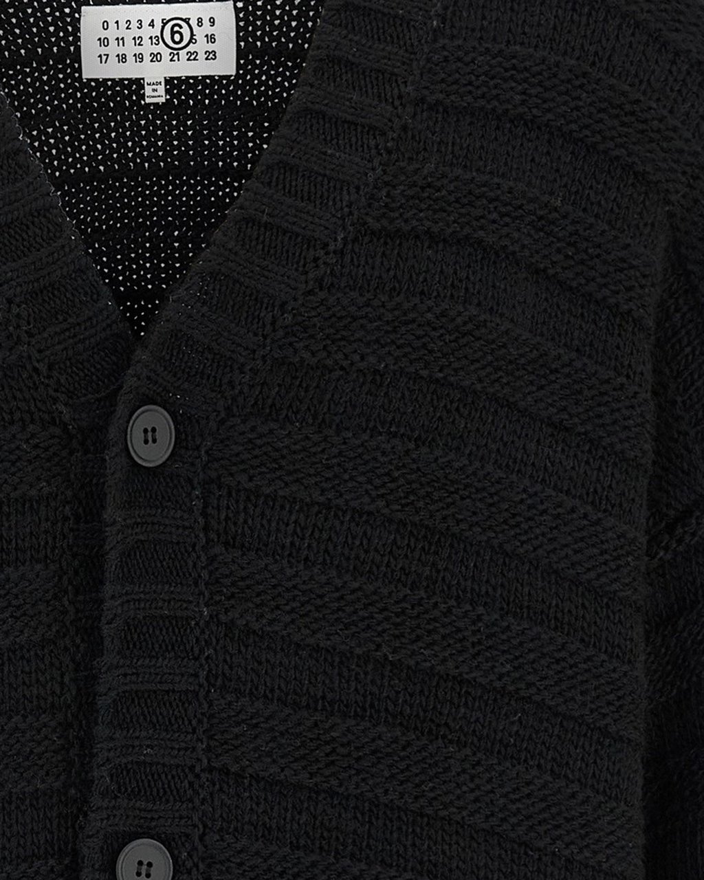 Maison Margiela Sweaters Black Zwart