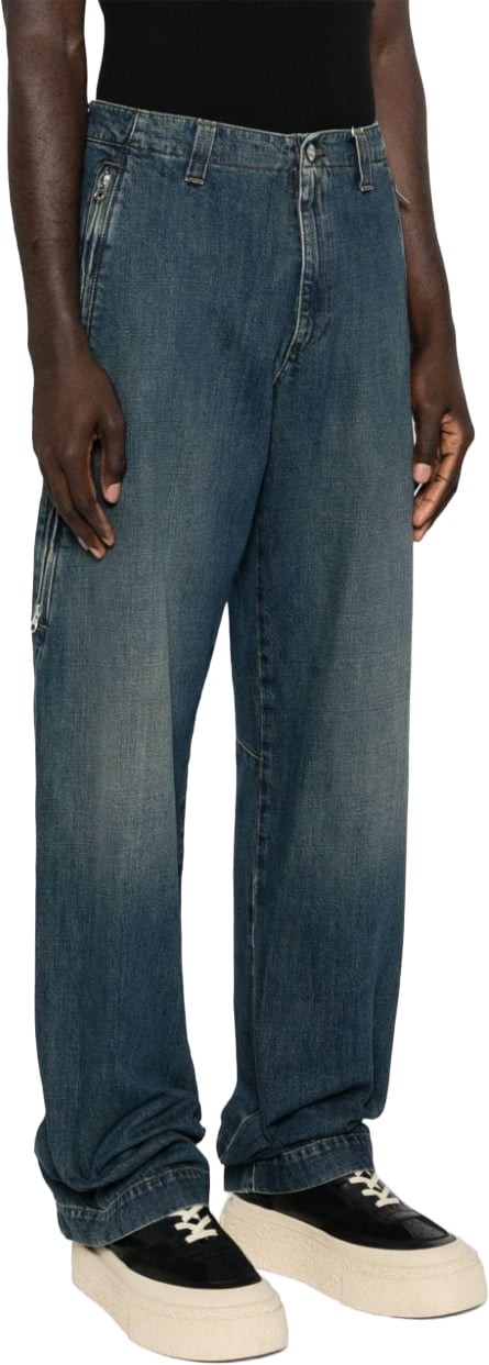 Maison Margiela Jeans Blue Blauw