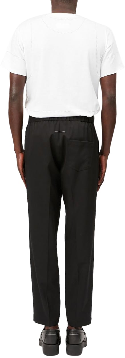 Maison Margiela Trousers Black Zwart