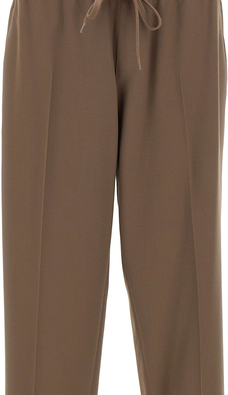 Maison Margiela Trousers Brown Beige