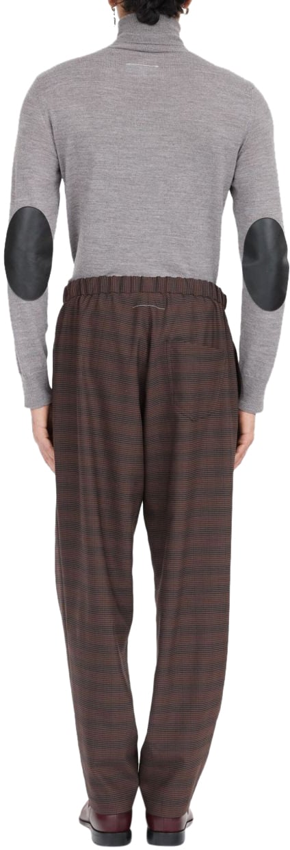 Maison Margiela Trousers Brown Bruin