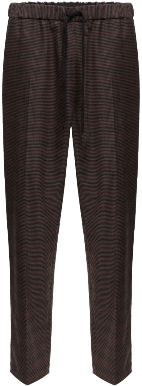 Maison Margiela Trousers Brown Bruin