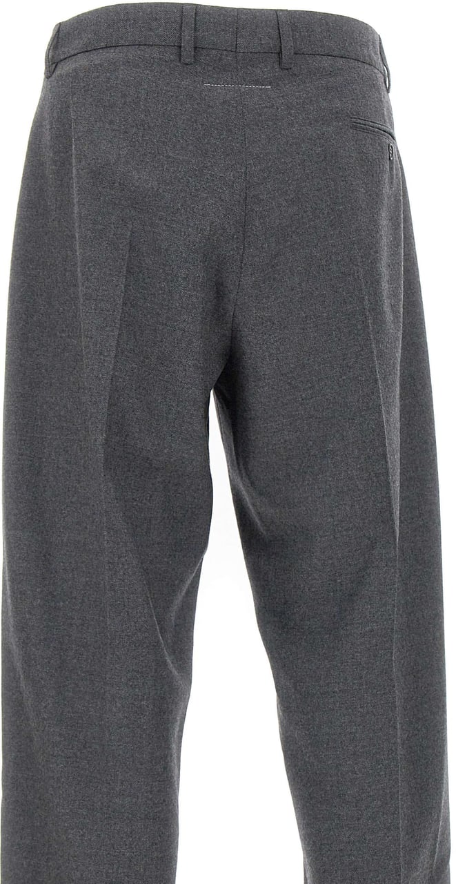 Maison Margiela Trousers Grey Donkergrijs