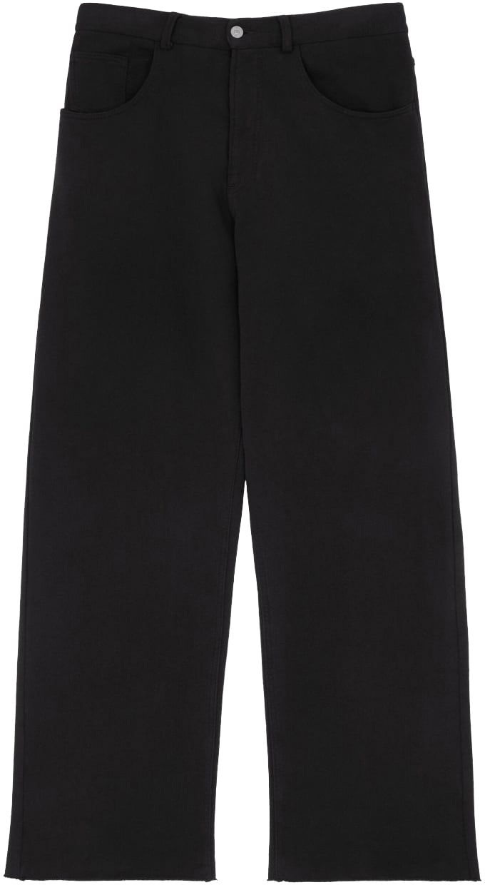 Maison Margiela Trousers Black Zwart