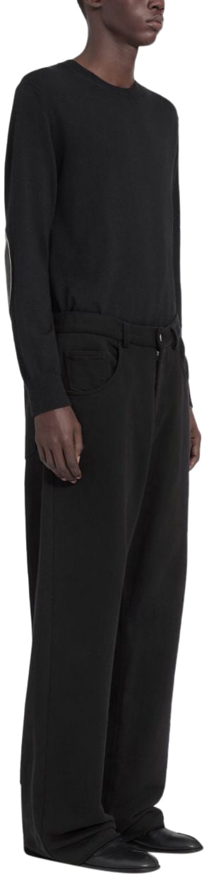 Maison Margiela Trousers Black Zwart