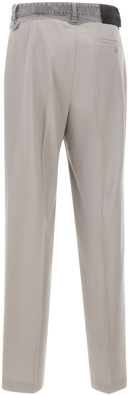 Maison Margiela Trousers Grey Grijs
