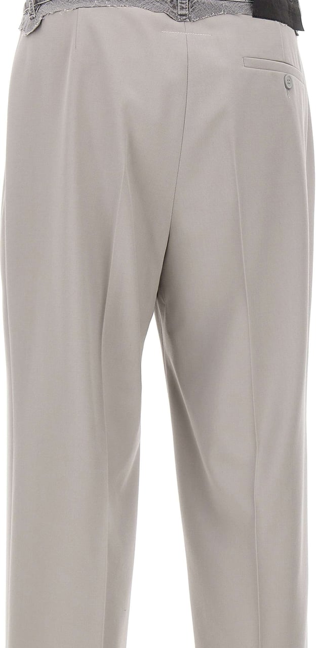 Maison Margiela Trousers Grey Lichtgrijs
