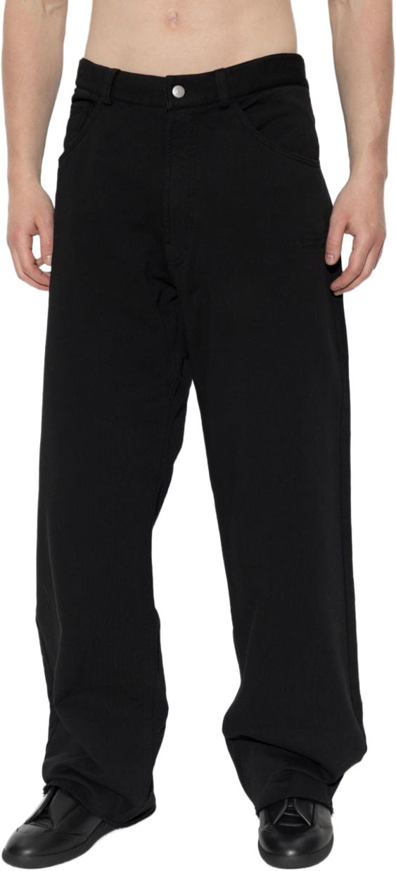 Maison Margiela Trousers Black Zwart