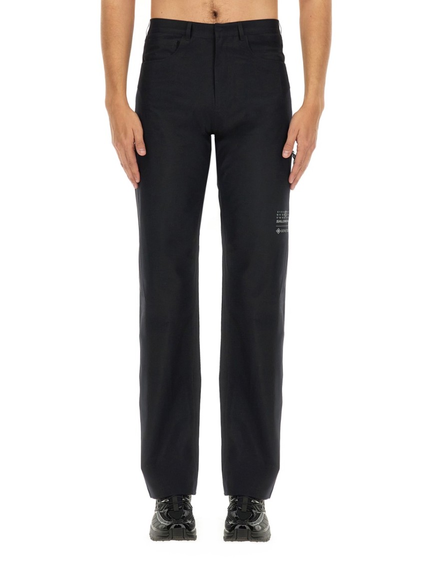 Maison Margiela Straight Leg Pants Zwart