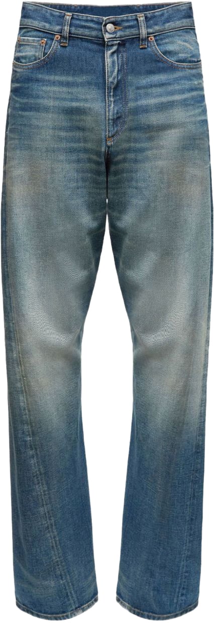 Maison Margiela Jeans Clear Blue Blauw