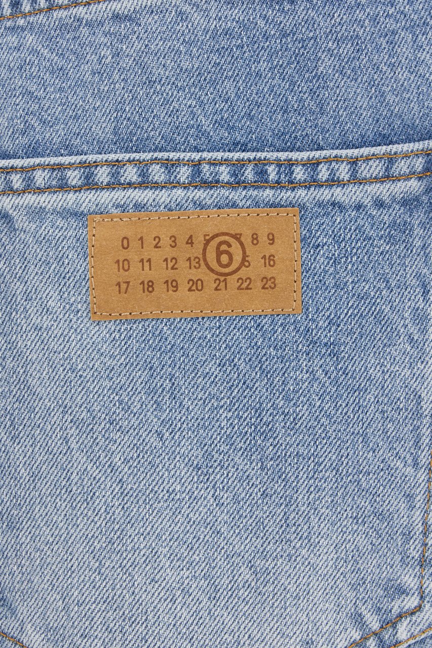 Maison Margiela Mm6 Denim jeans Blauw