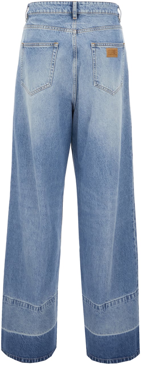 Maison Margiela Mm6 Denim jeans Blauw