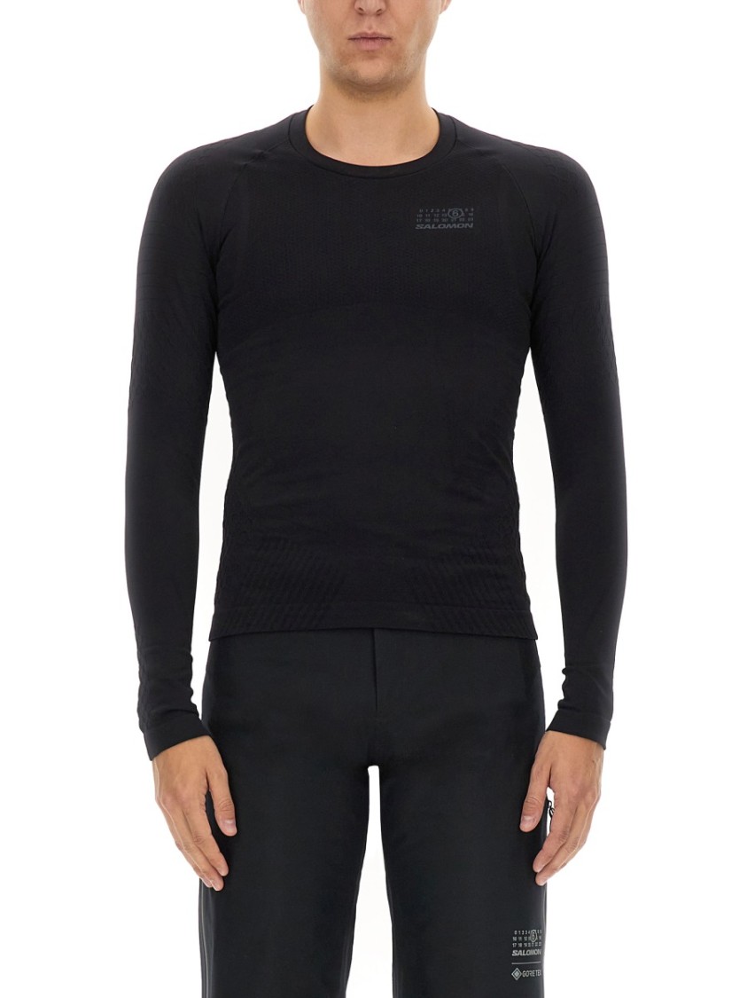 Maison Margiela Technical Fabric Top Zwart