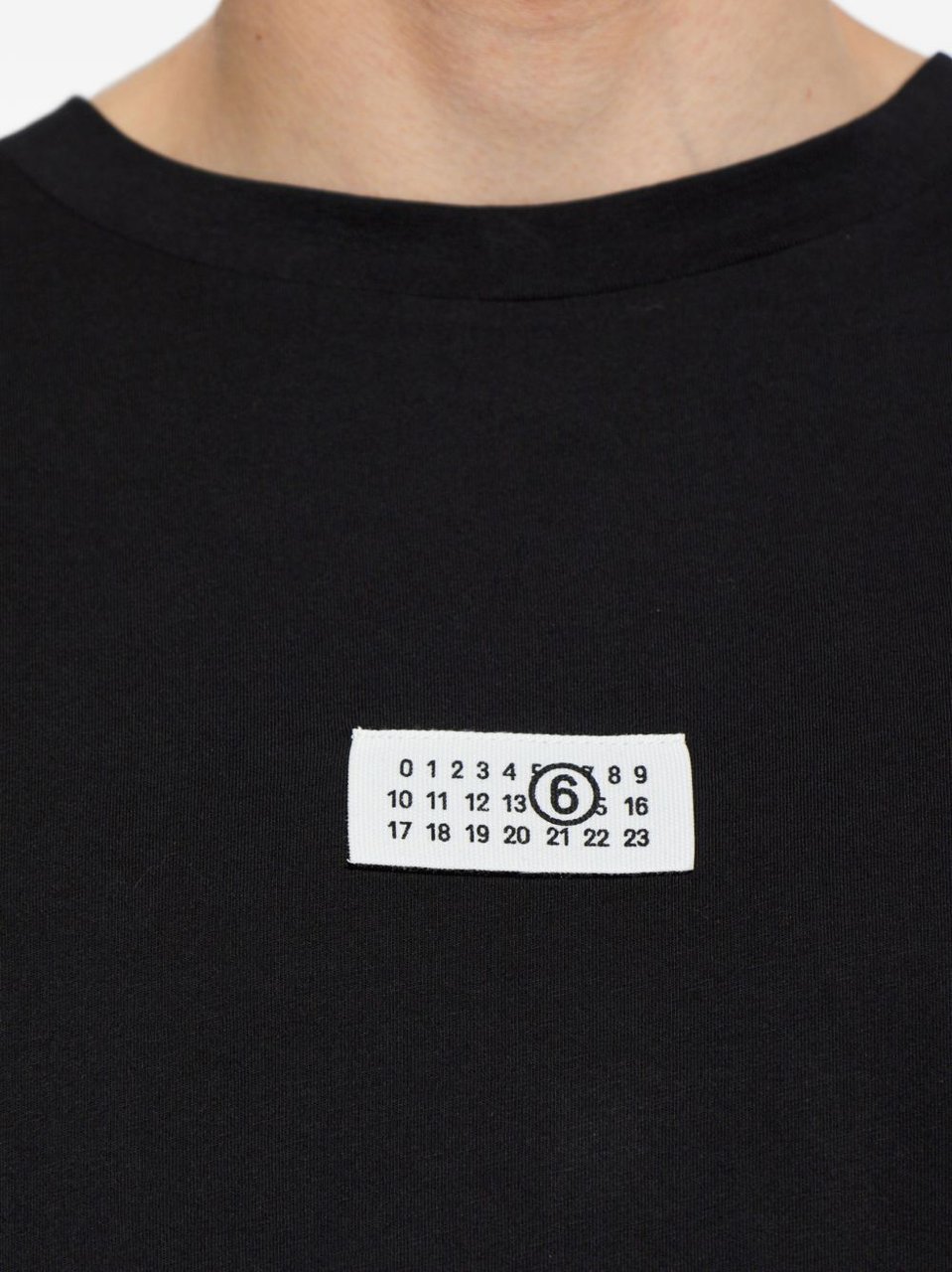 Maison Margiela T-Shirts And Polos Black Zwart