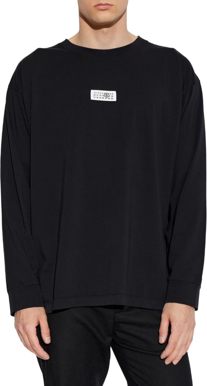 Maison Margiela T-Shirts And Polos Black Zwart