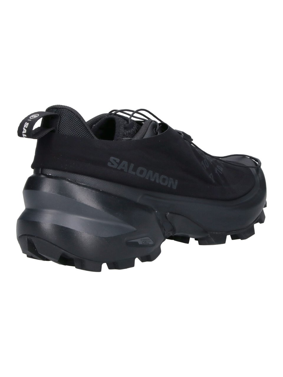 Maison Margiela Cross Dust Drawstring Rubber Sneakers Zwart