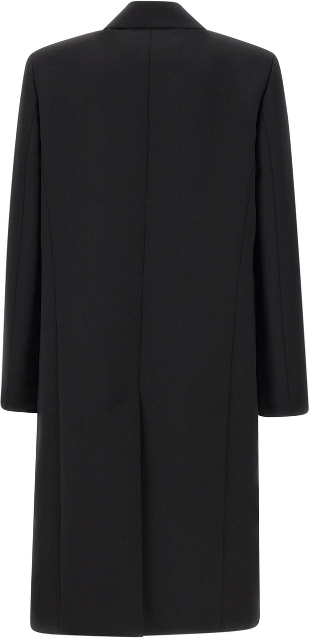 Maison Margiela Coats Black Zwart