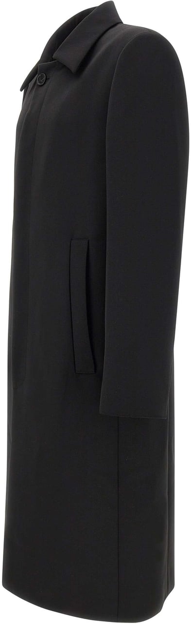 Maison Margiela Coats Black Zwart