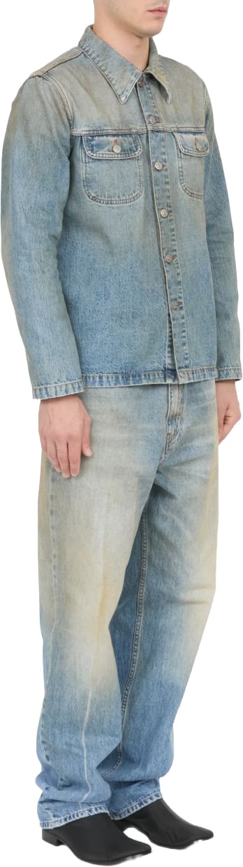 Maison Margiela Jackets Blu Lichtblauw