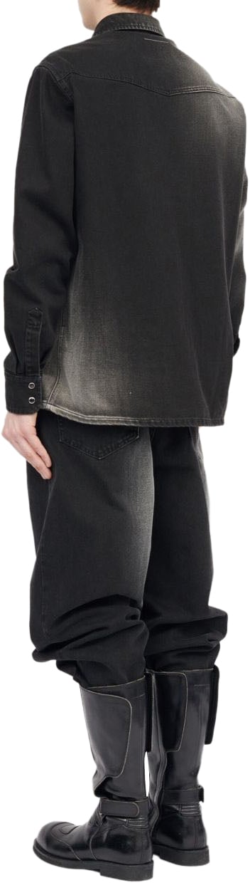 Maison Margiela Shirts Black Zwart