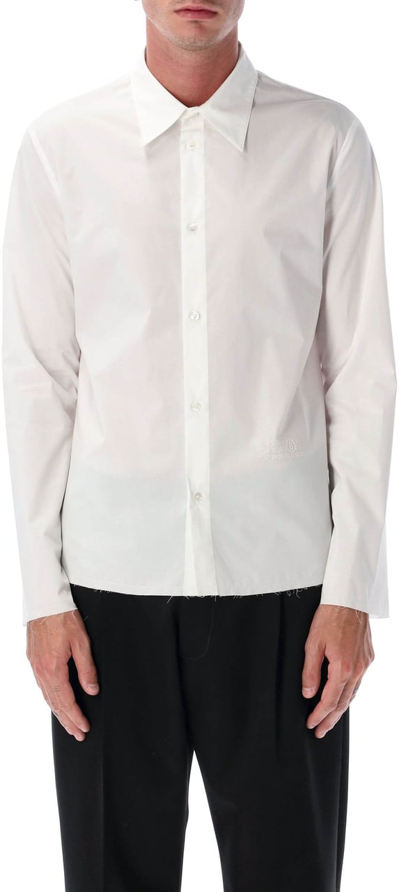 Maison Margiela Cut Shirt Bianco Wit