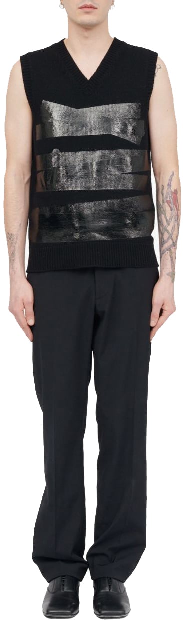 Maison Margiela Jackets Black Zwart