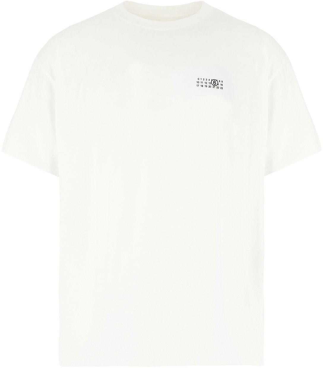 Maison Margiela Mm6 White cotton t-shirt Wit