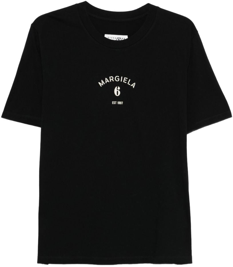 Maison Margiela T-Shirts And Polos Black Zwart