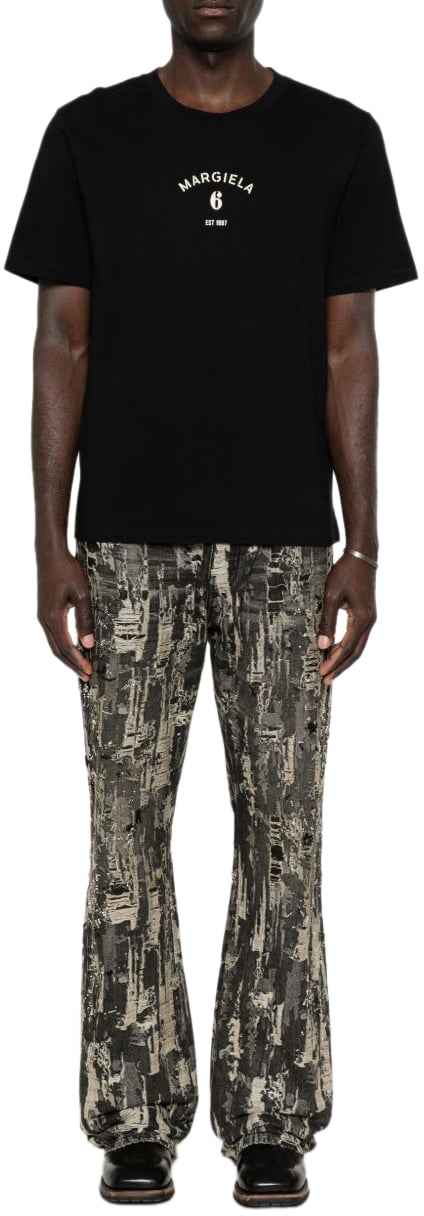 Maison Margiela T-Shirts And Polos Black Zwart