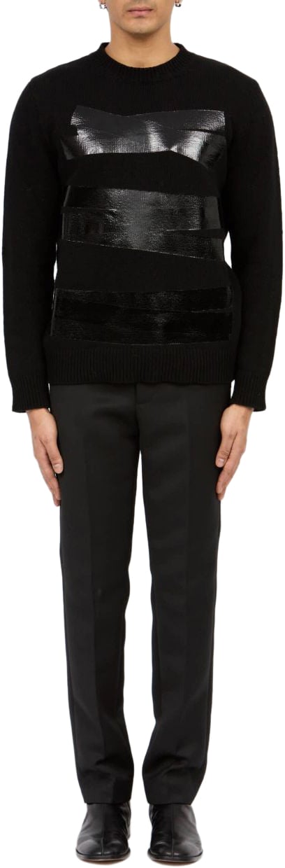 Maison Margiela Sweaters Black Zwart