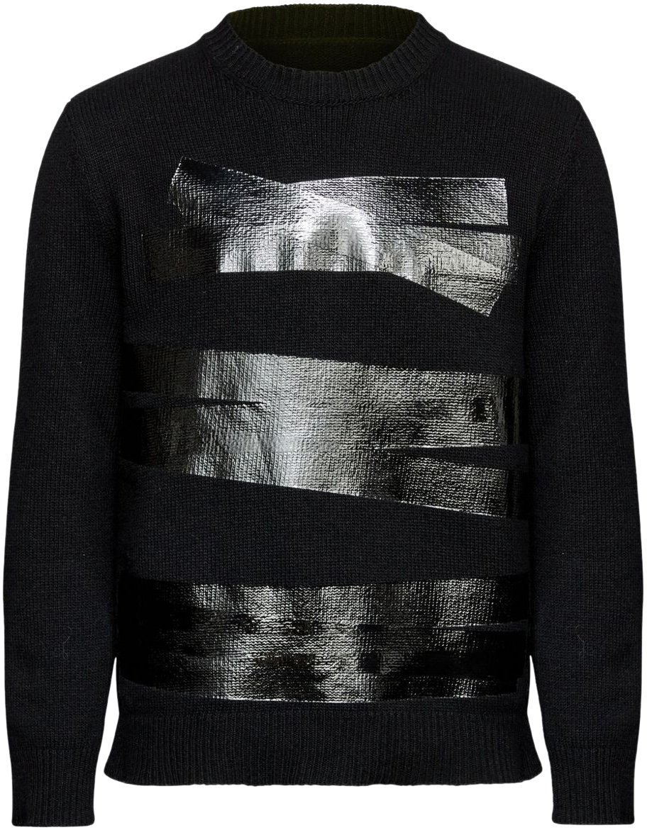 Maison Margiela Sweaters Black Zwart