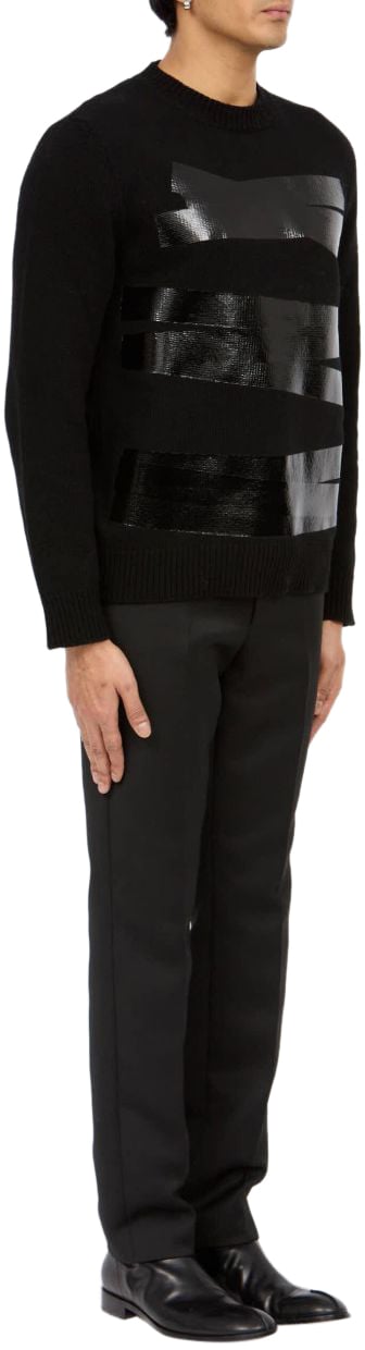 Maison Margiela Sweaters Black Zwart